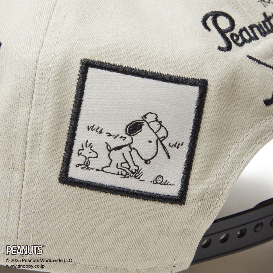 【ゴルフ】 The Golfer PEANUTS ピーナッツ パッチ ストーン ブラックバイザー