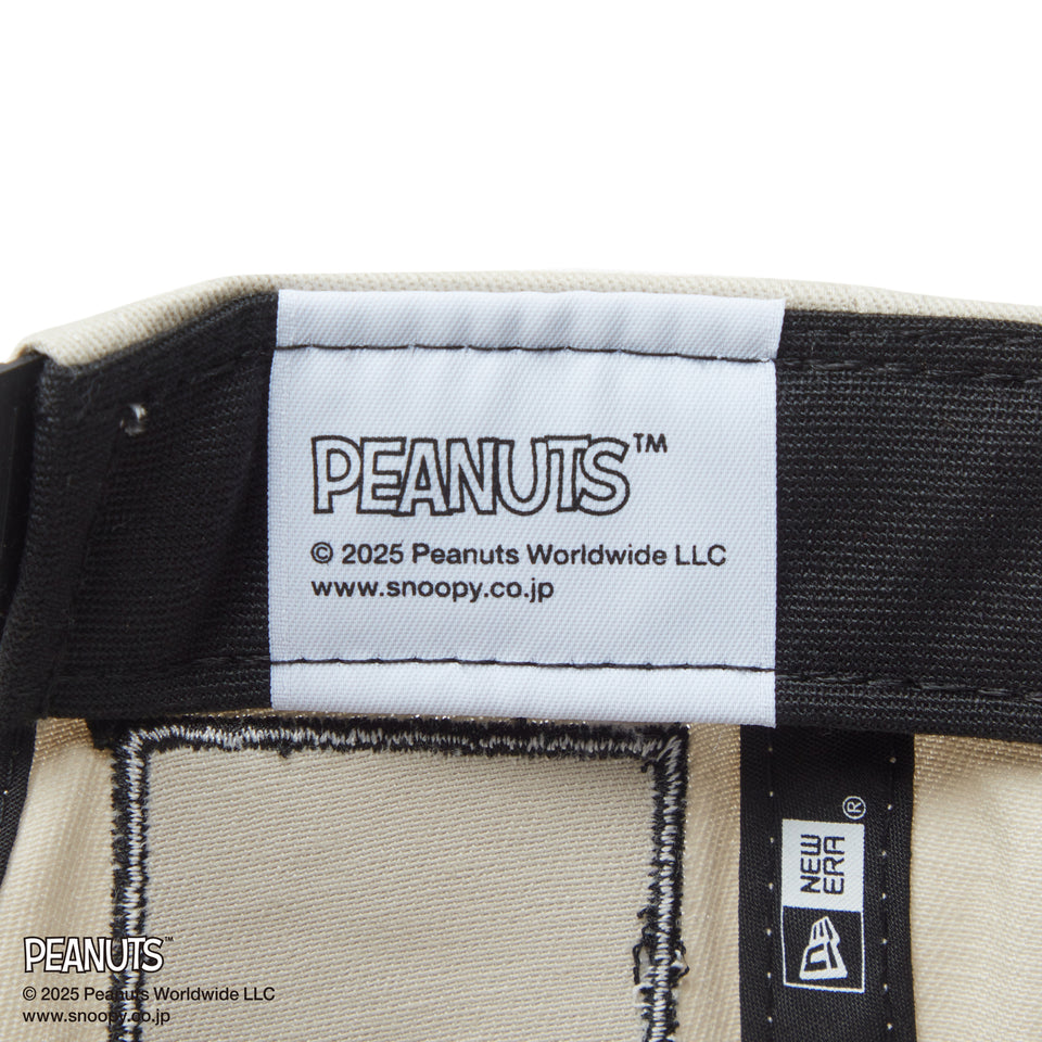 【ゴルフ】 The Golfer PEANUTS ピーナッツ パッチ ストーン ブラックバイザー