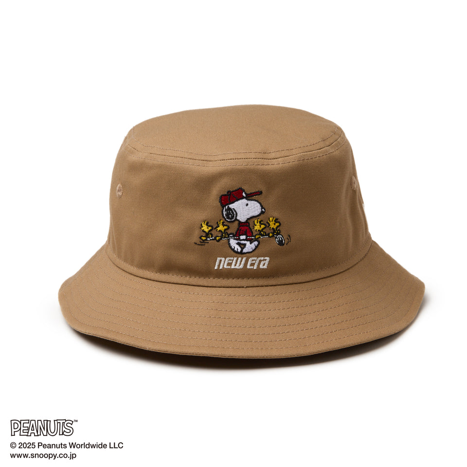 【ゴルフ】 バケット01 PEANUTS ピーナッツ カーキ