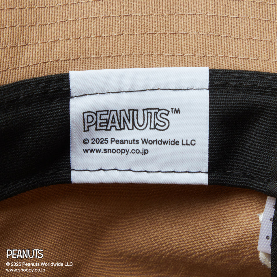 【ゴルフ】 バケット01 PEANUTS ピーナッツ カーキ