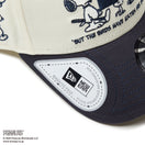 【ゴルフ】 9FORTY A-Frame On Par PEANUTS ピーナッツ ボックスロゴ クローム ネイビーバイザー