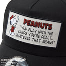 【ゴルフ】 9FORTY A-Frame On Par PEANUTS ピーナッツ フロントパッチ ブラック