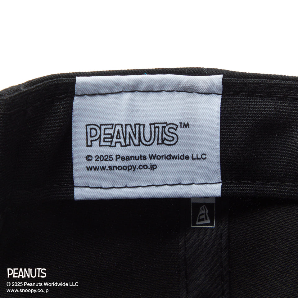 【ゴルフ】 9FORTY A-Frame On Par PEANUTS ピーナッツ フロントパッチ ブラック
