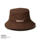バケット01 PEANUTS ピーナッツ レザーパッチ ウォルナット