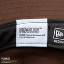 バケット01 PEANUTS ピーナッツ レザーパッチ ウォルナット