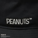 バケット01 PEANUTS ピーナッツ レザーパッチ ブラック