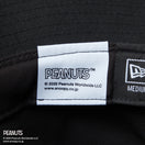 バケット01 PEANUTS ピーナッツ レザーパッチ ブラック