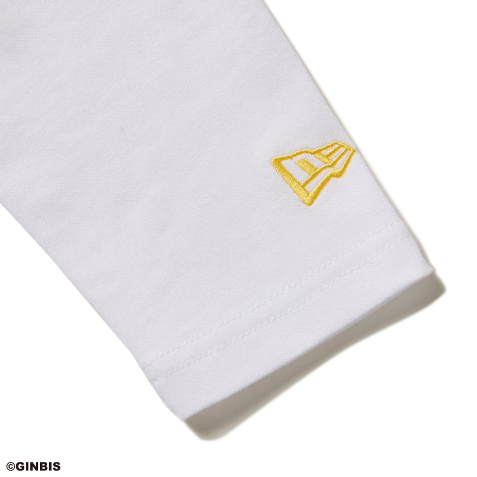 Youth 長袖 コットン Tシャツ たべっ子どうぶつ TABEKKO BASEBALL CLUB ホワイト