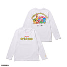 Youth 長袖 コットン Tシャツ たべっ子どうぶつ TABEKKO BASEBALL CLUB ホワイト