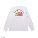 長袖 コットン Tシャツ たべっ子どうぶつ TABEKKO BASEBALL CLUB ホワイト レギュラーフィット