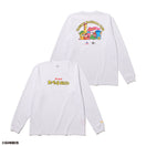長袖 コットン Tシャツ たべっ子どうぶつ TABEKKO BASEBALL CLUB ホワイト レギュラーフィット
