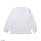 長袖 オーバーサイズド コットン Tシャツ たべっ子どうぶつ ギンビス ホワイト