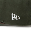 Youth 9FIFTY Powered by GORO NAKATSUGAWA（min-nano）オークランド・アスレチックス ダークシーウィード ブラウンバイザー
