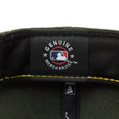 Youth 9FIFTY Powered by GORO NAKATSUGAWA（min-nano）オークランド・アスレチックス ダークシーウィード ブラウンバイザー