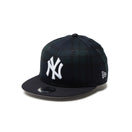 Youth 9FIFTY Powered by GORO NAKATSUGAWA（min-nano）ニューヨーク・ヤンキース ブラックウォッチ ネイビーバイザー