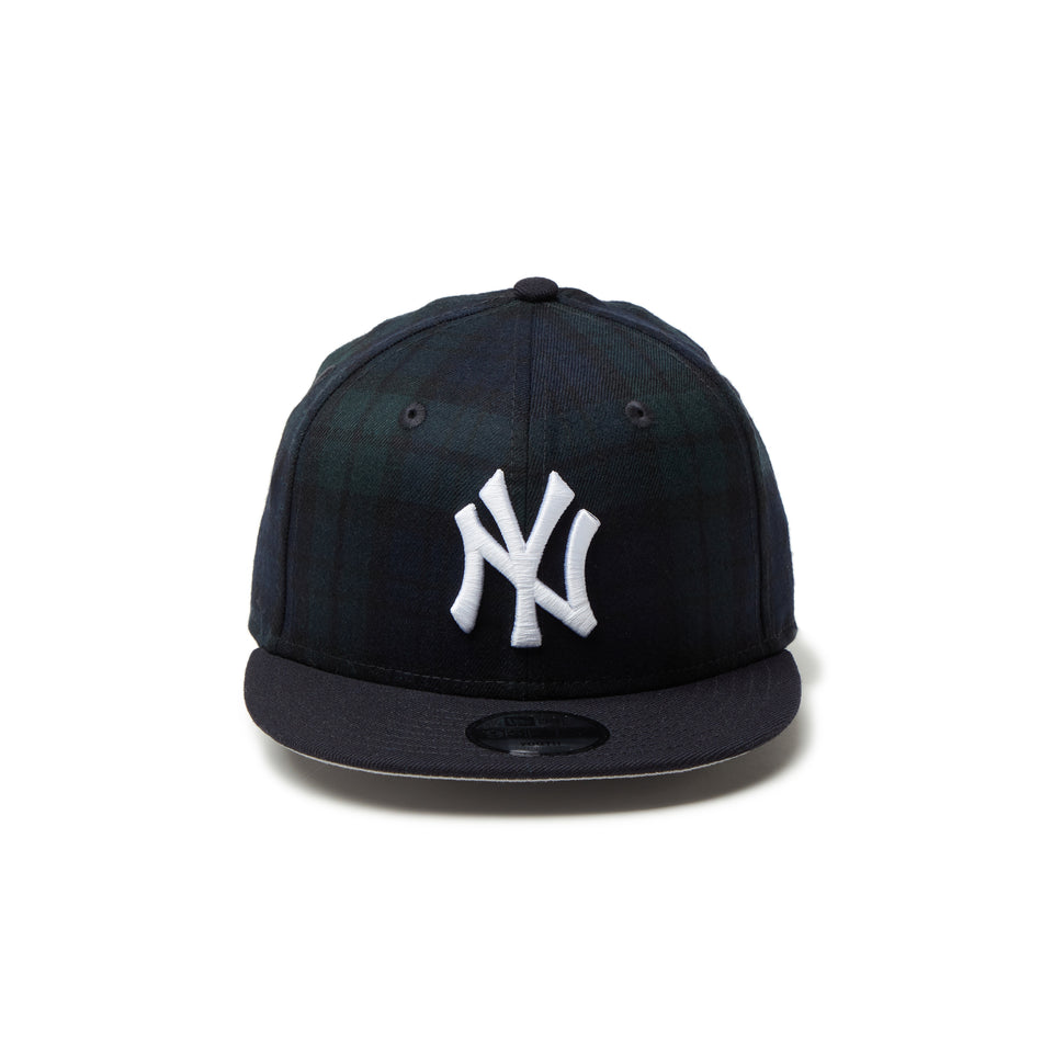 Youth 9FIFTY Powered by GORO NAKATSUGAWA（min-nano）ニューヨーク・ヤンキース ブラックウォッチ ネイビーバイザー