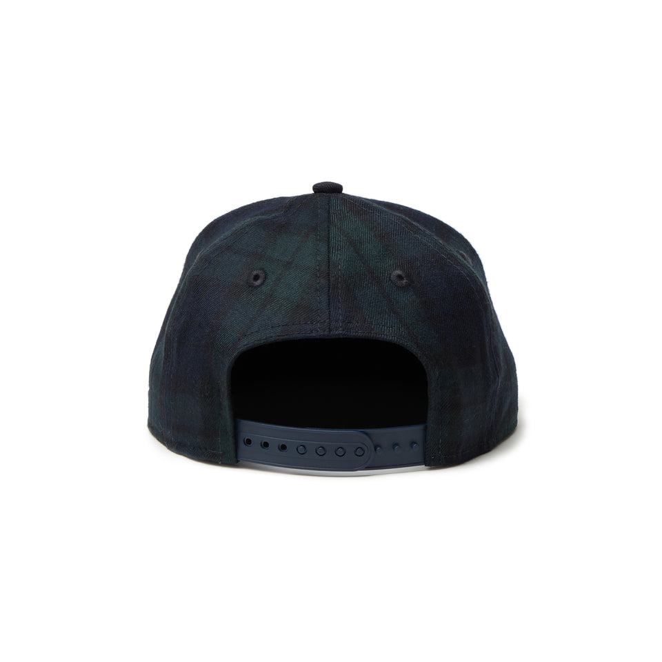 Youth 9FIFTY Powered by GORO NAKATSUGAWA（min-nano）ニューヨーク・ヤンキース ブラックウォッチ ネイビーバイザー