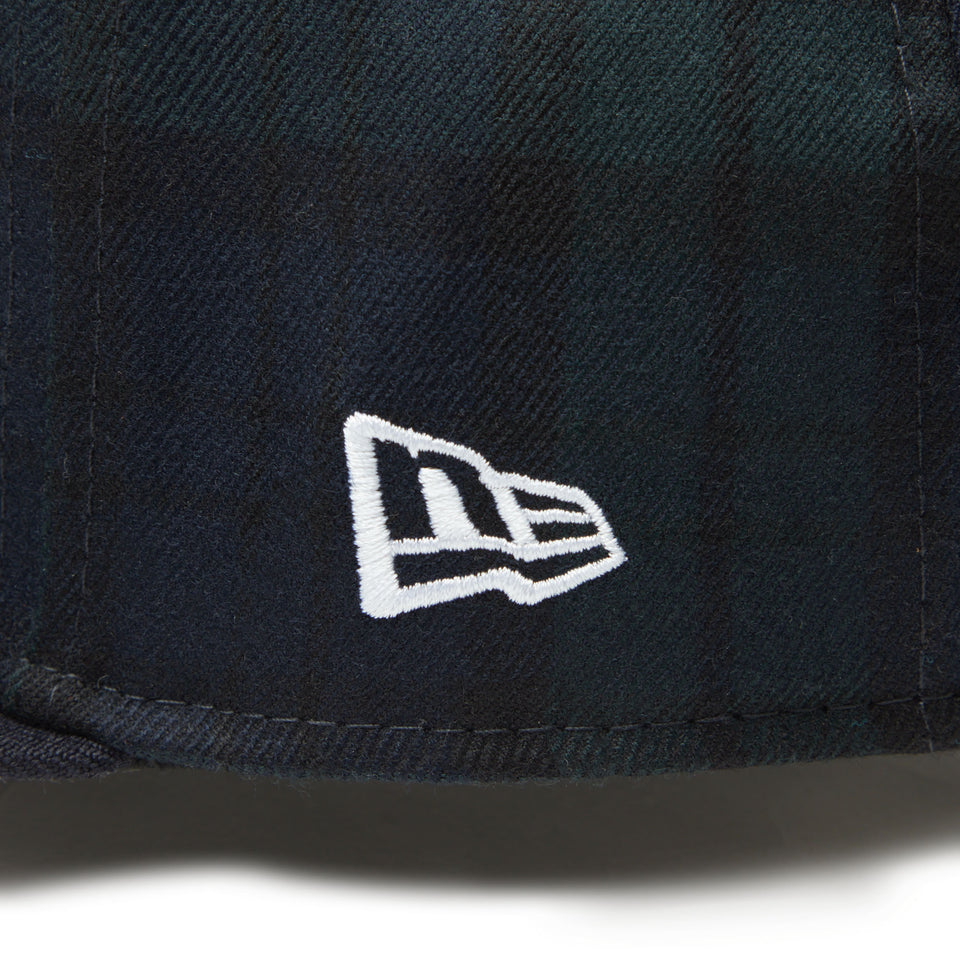Youth 9FIFTY Powered by GORO NAKATSUGAWA（min-nano）ニューヨーク・ヤンキース ブラックウォッチ ネイビーバイザー