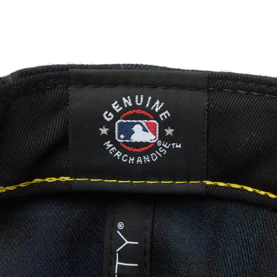 Youth 9FIFTY Powered by GORO NAKATSUGAWA（min-nano）ニューヨーク・ヤンキース ブラックウォッチ ネイビーバイザー