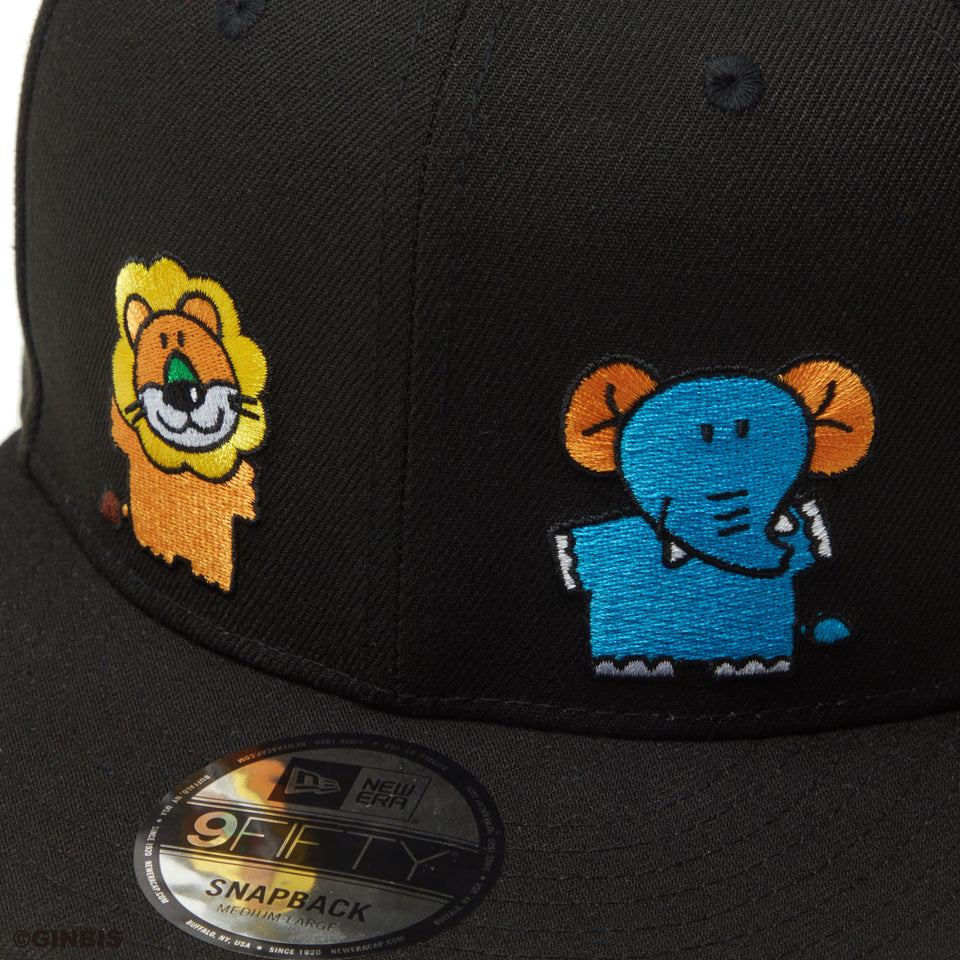 9FIFTY たべっ子どうぶつ オールオーバー ブラック