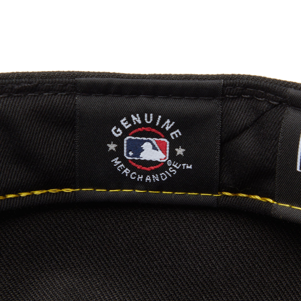 59FIFTY Powered by GORO NAKATSUGAWA（min-nano）ロサンゼルス・ドジャース ブラック ライトロイヤルバイザー