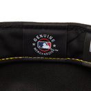 59FIFTY Powered by GORO NAKATSUGAWA（min-nano）ロサンゼルス・ドジャース ブラック ライトロイヤルバイザー