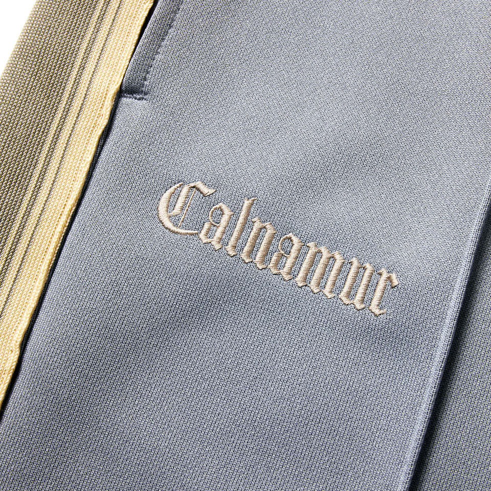 サイドテープ トラックパンツ CALNAMUR カルナムール ブルーグレー