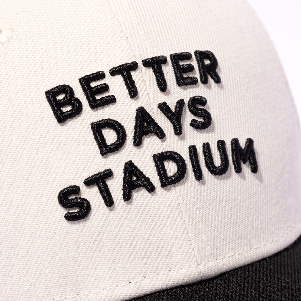 9FORTY marka x BETTER DAYS STADIUM ネイビー