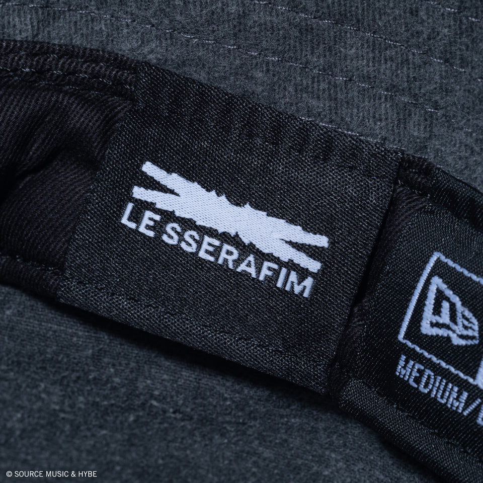バケット01 セーラーブリム Sailor Brim LE SSERAFIM FEARNOT ブラック