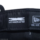 9FORTY LE SSERAFIM Metal Logo ブラック