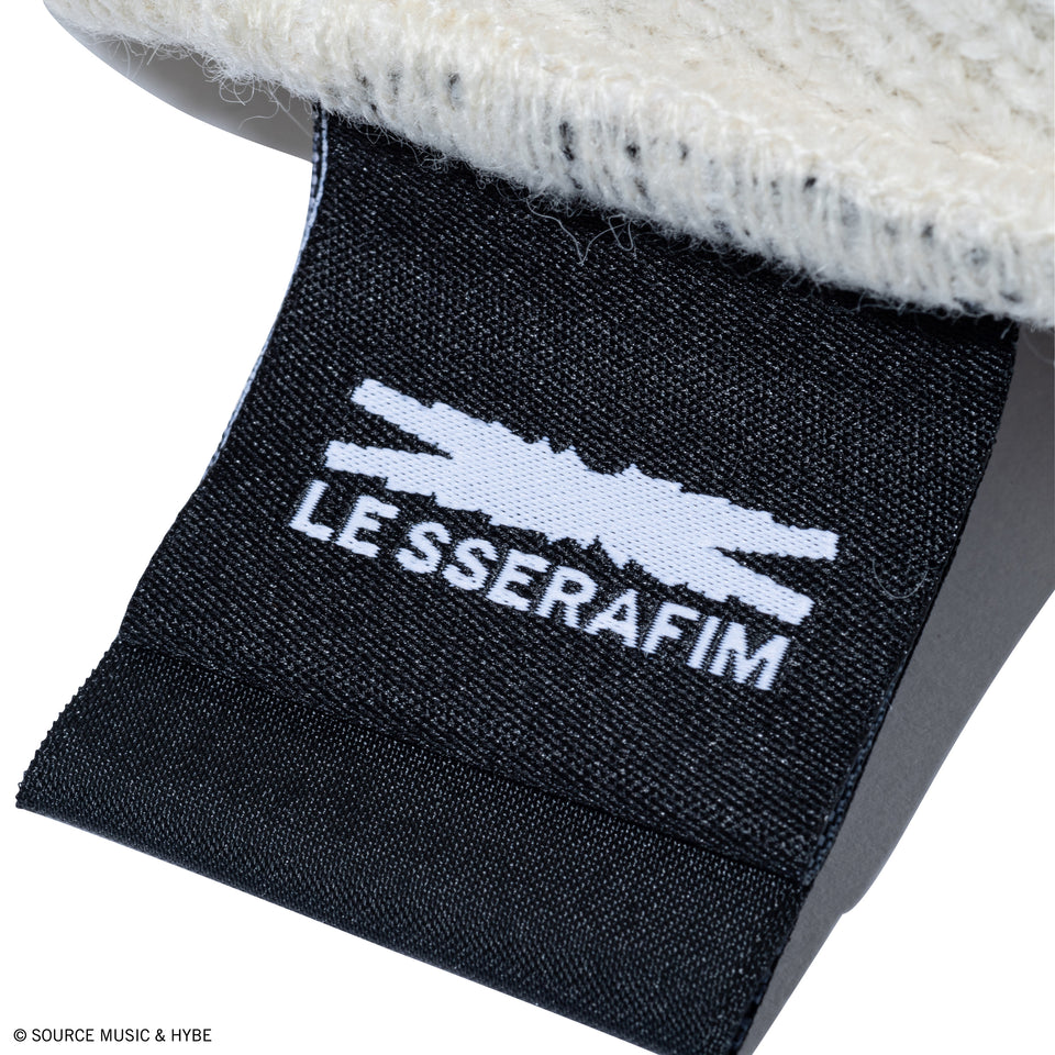 ビーニー LE SSERAFIM ブラック