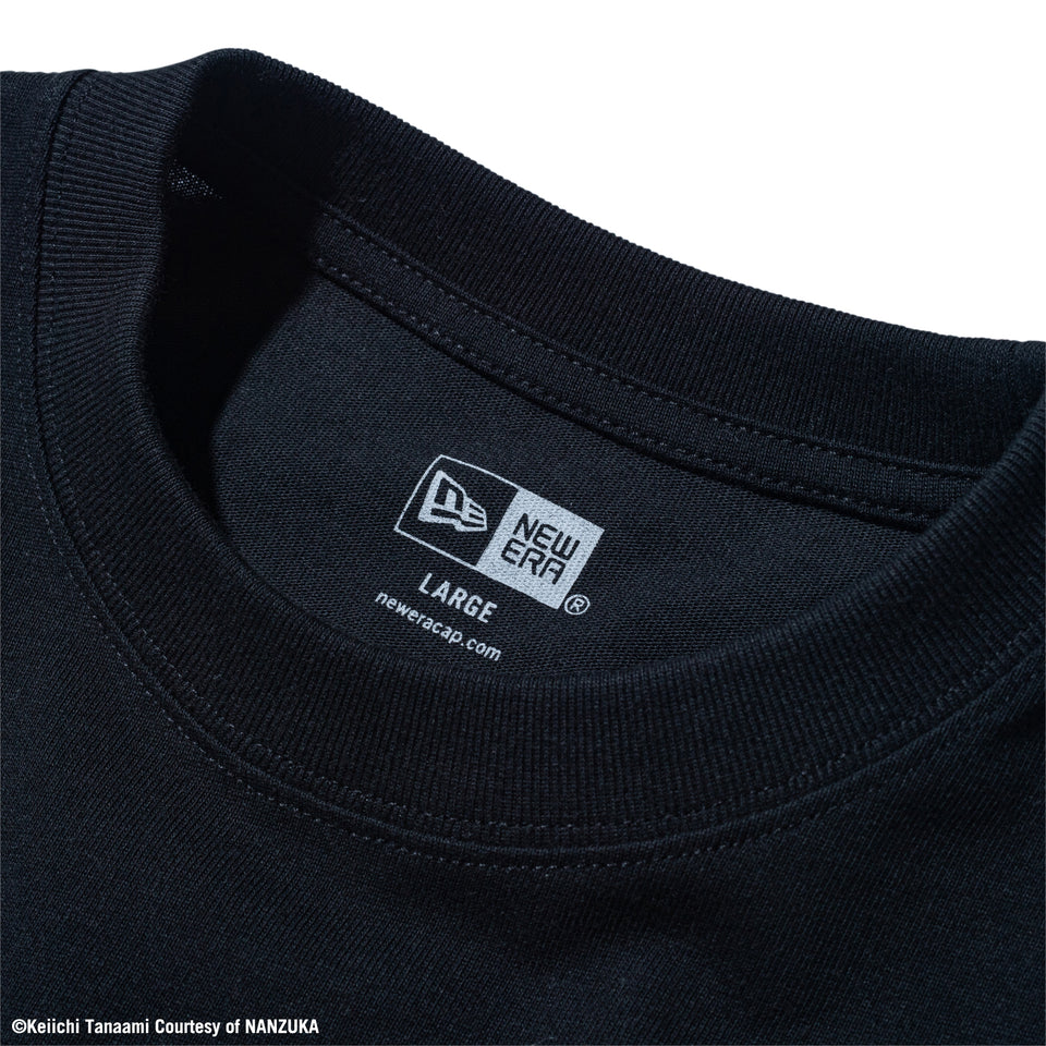 オーバーサイズド コットン Tシャツ KEIICHI TANAAMI 田名網敬一 ブラック