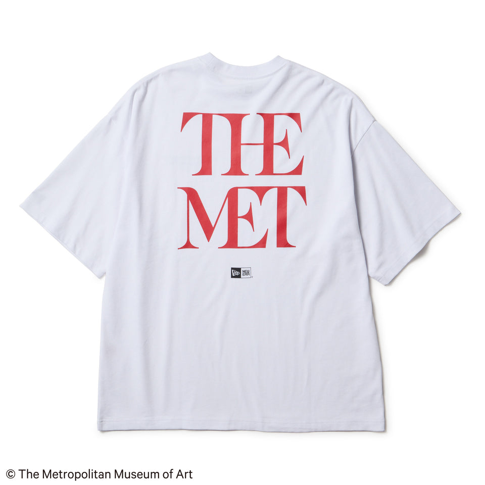 半袖 オーバーサイズド コットン Tシャツ The Met ホワイト