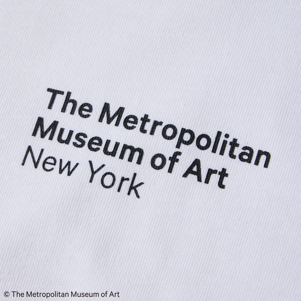 半袖 オーバーサイズド コットン Tシャツ The Met ホワイト