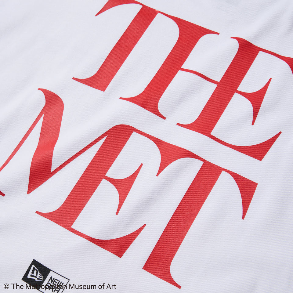 半袖 オーバーサイズド コットン Tシャツ The Met ホワイト