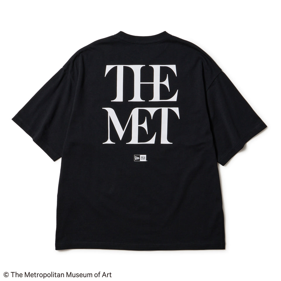 半袖 オーバーサイズド コットン Tシャツ The Met ブラック