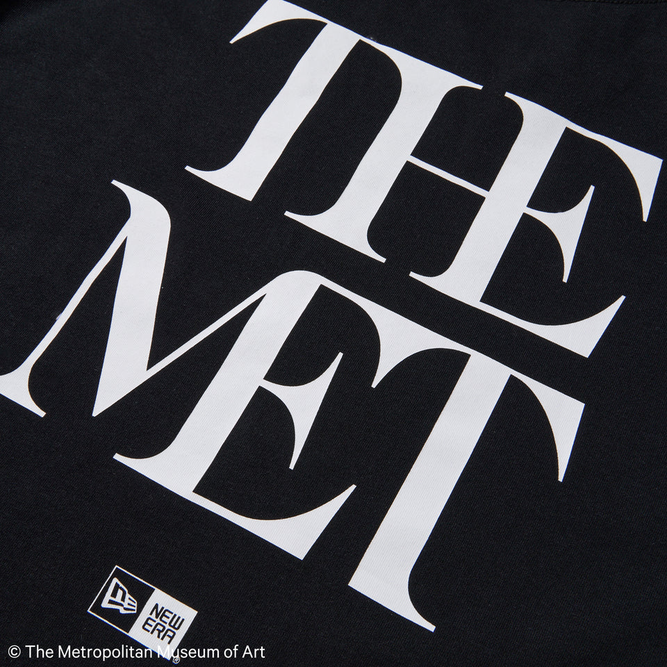 半袖 オーバーサイズド コットン Tシャツ The Met ブラック