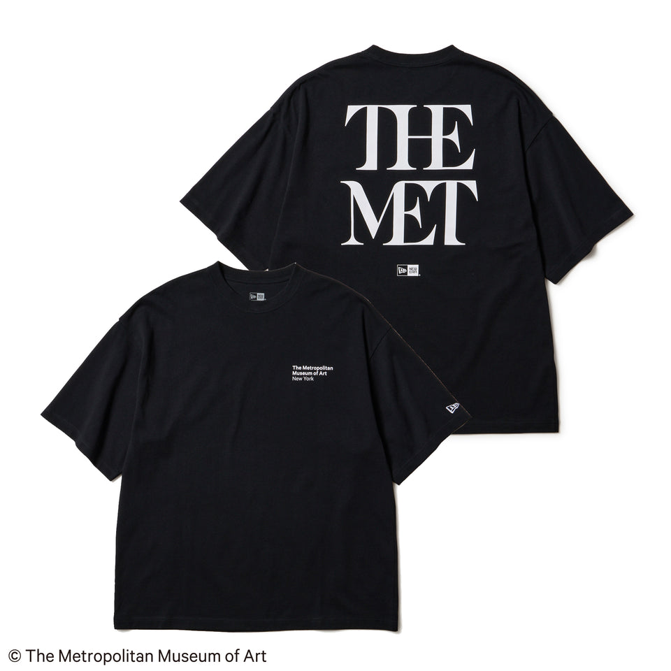 半袖 オーバーサイズド コットン Tシャツ The Met ブラック