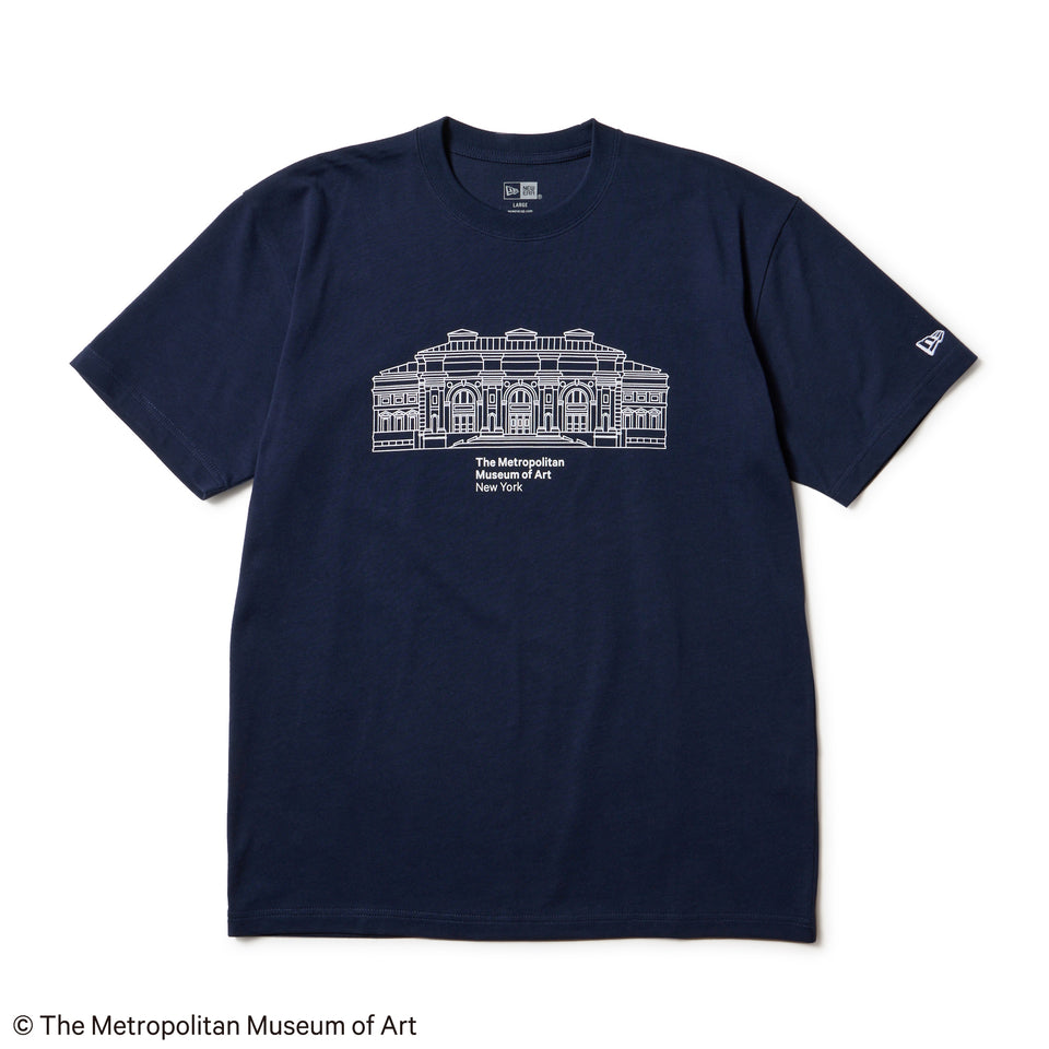半袖 コットン Tシャツ The Met ミュージアム ネイビー レギュラーフィット