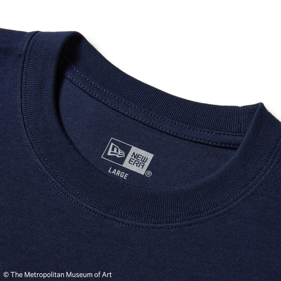 半袖 コットン Tシャツ The Met ミュージアム ネイビー レギュラーフィット