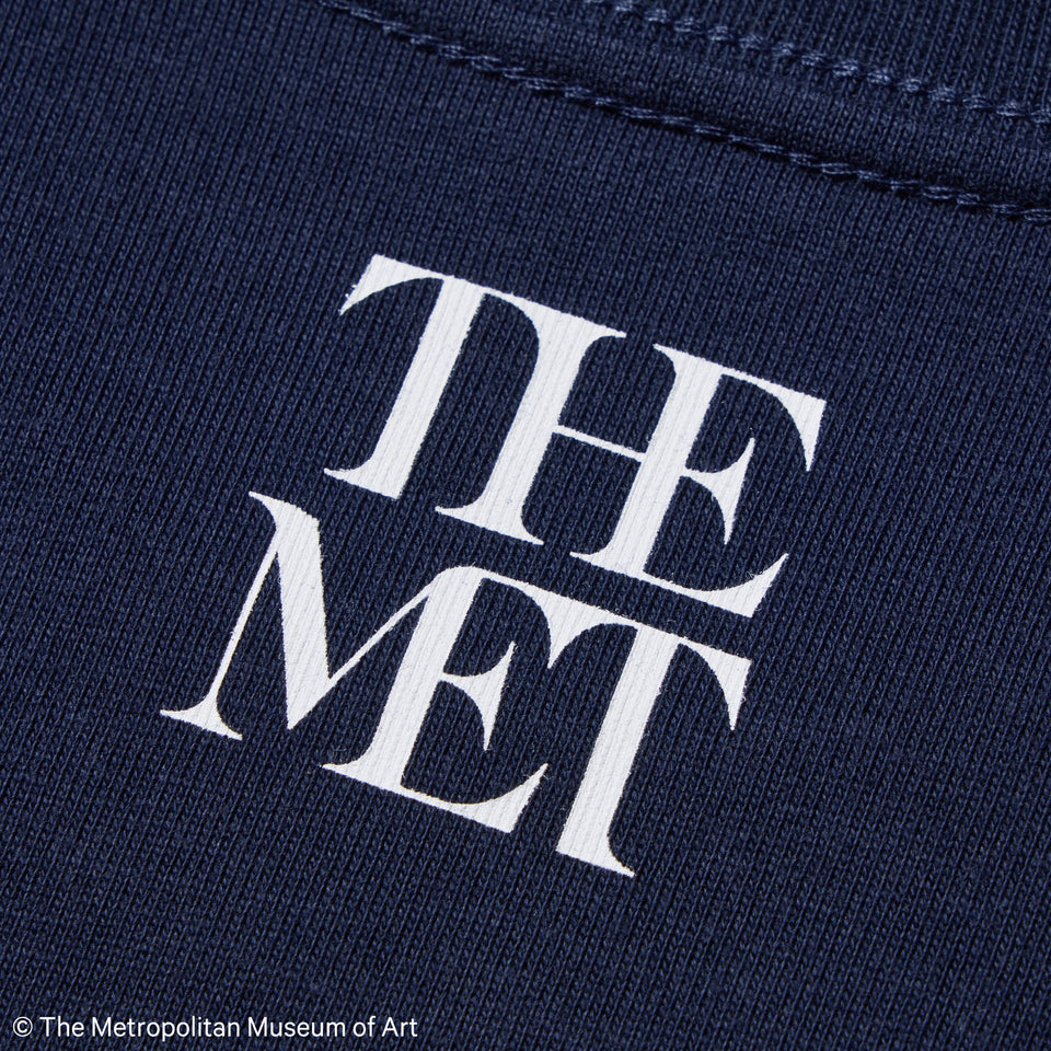 半袖 コットン Tシャツ The Met ミュージアム ネイビー レギュラーフィット