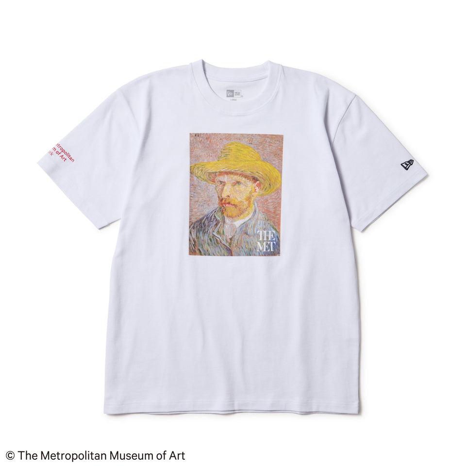 半袖 コットン Tシャツ The Met フィンセント・ファン・ゴッホ ホワイト レギュラーフィット