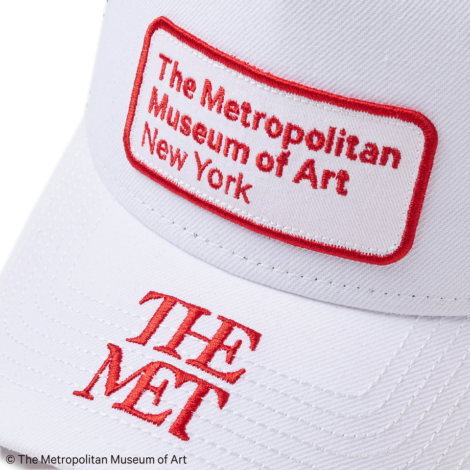 9FORTY A-Frame トラッカー The Met バイザーロゴ ホワイト