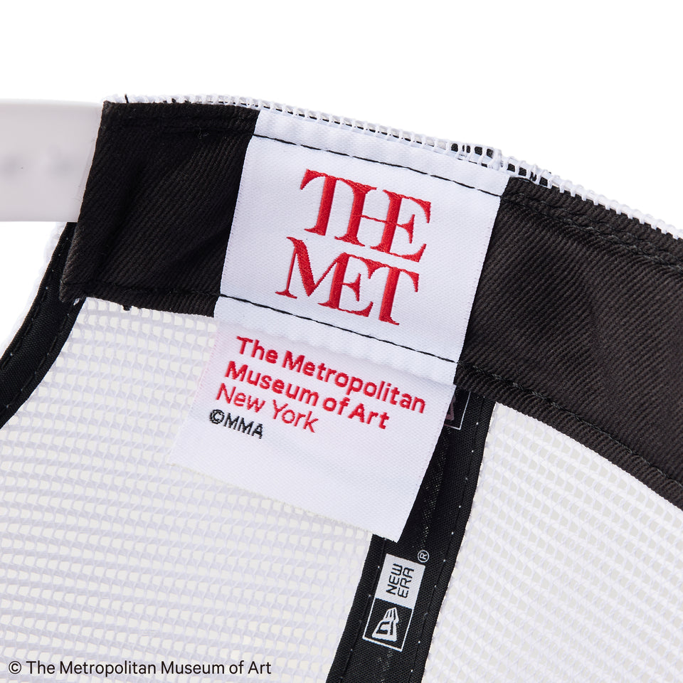 9FORTY A-Frame トラッカー The Met バイザーロゴ ホワイト