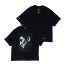 半袖 オーバーサイズド コットン Tシャツ 高倉健 × 永楽屋 ブラック