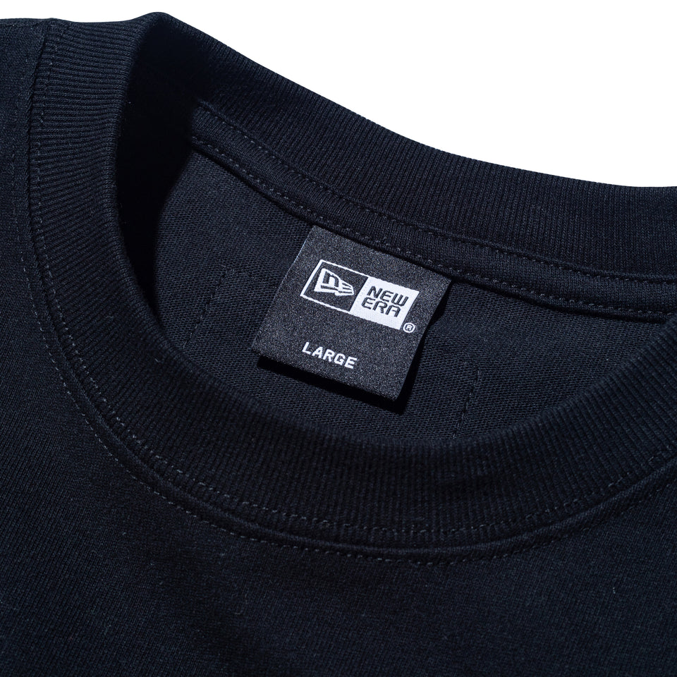 半袖 オーバーサイズド コットン Tシャツ 高倉健 × 永楽屋 ブラック