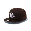 59FIFTY Sakura Pack サンディエゴ・パドレス バーントウッド