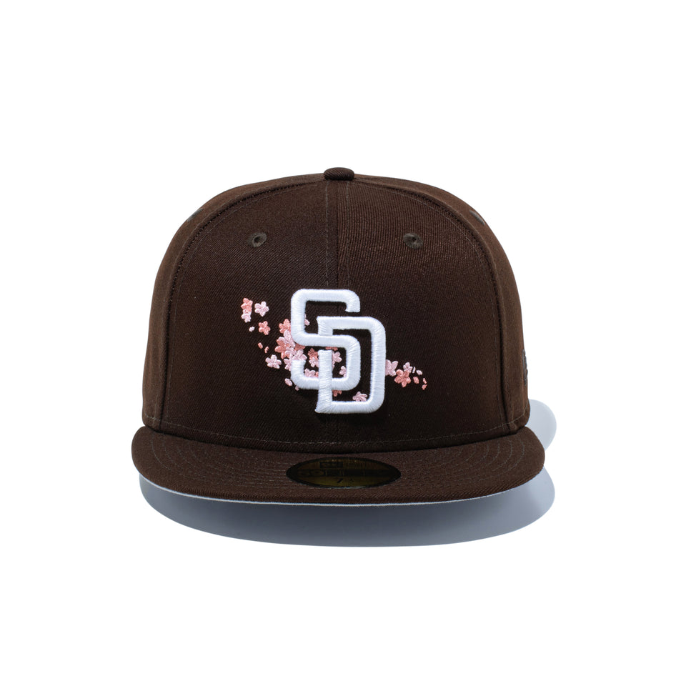 59FIFTY Sakura Pack サンディエゴ・パドレス バーントウッド