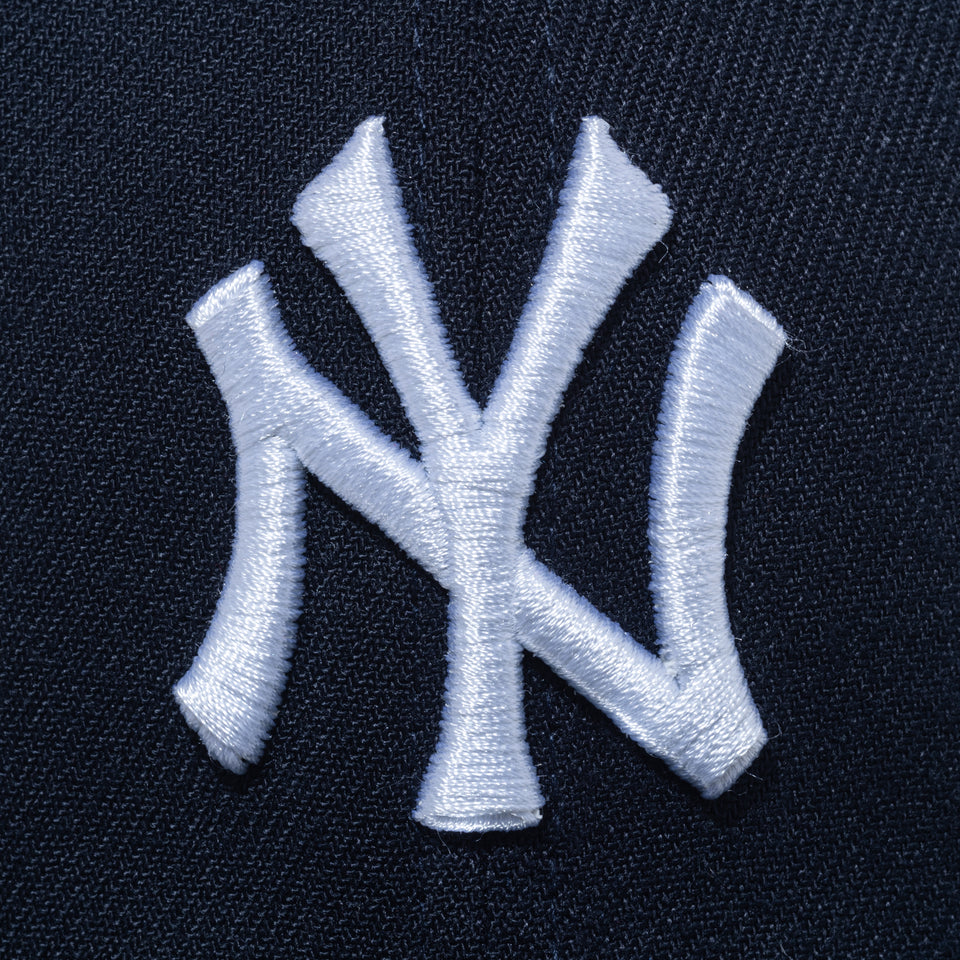9SEVENTY ストレッチスナップ ニューヨーク・ヤンキース ネイビー × ホワイト