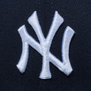 9SEVENTY ストレッチスナップ ニューヨーク・ヤンキース ネイビー × ホワイト